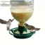 HL Màu Xanh Đậm Khay Treo Chim Ăn Nhựa Tự Động Di Động Cho Chim Ăn Ngoài Trời Sân Vườn Ban Công Phụ Kiện Cho Ăn LMWU