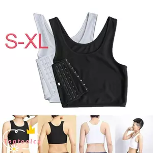 TOPTOOLCX Vest Quần lót ngực Ngực Shaper Breast Binder Trans Lesbian