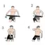 Trong kho hip hỗ trợ vành đai đau thần kinh tọa háng giảm đau có thể điều chỉnh thighpression Brace COD