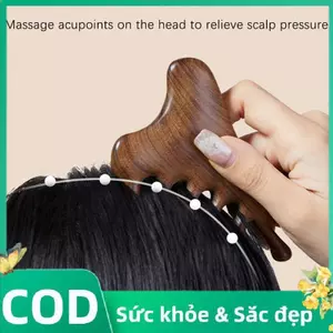 Trong kho đa chức năng bằng gỗ kinh tuyến massageb rộng răng gỗ đàn hương châm cứu đầu cá tuyết