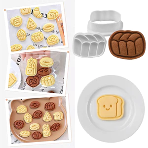 3D Hoạt Hình Bánh Quy-Cutter Khuôn Chống Dính Hoạt Hình Bánh Quy Tem Bộ Khuôn Làm Bánh Tại Nhà