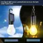 AIHOM Đèn cắm trại di động đa năng 1 chiếc Bóng đèn LED chạy bằng năng lượng mặt trời Thiết kế treo lều ngoài trời chức năng,