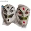 AA Mới Joker Full Face Mask Ngộ nghĩnh Răng Vàng Lớn Mặt nạ Cười Cậu Bé Mát Mũ Đội Đầu Halloween Cosplay Đạo Cụ VN