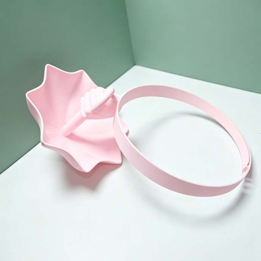 Mũ dù SENRTY, Chất liệu PLA in 3D Mũ chống nắng dù Mini, Quà tặng Gag Hình tay Mũ nón sáng tạo có thể điều chỉnh rảnh tay ngoài trời