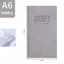 BEABOUT 2027 A6 Planner Notebook, Thiết kế bỏ túi giấy dày cao cấp Sách lịch trình 2027, Bề mặt viết mượt mà Di động Nhẹ hàng ngày Tạp chí hàng tuần Ghi tác vụ hàng ngày