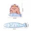 Dễ Thương Happy Fish Touch Cổ Tay Chuột Miếng Lót Bảo Vệ Cổ Tay Bàn Phím Tay Còn Lại Bàn Phím Miếng Lót Chuột Văn Phòng Miếng Lót26063016