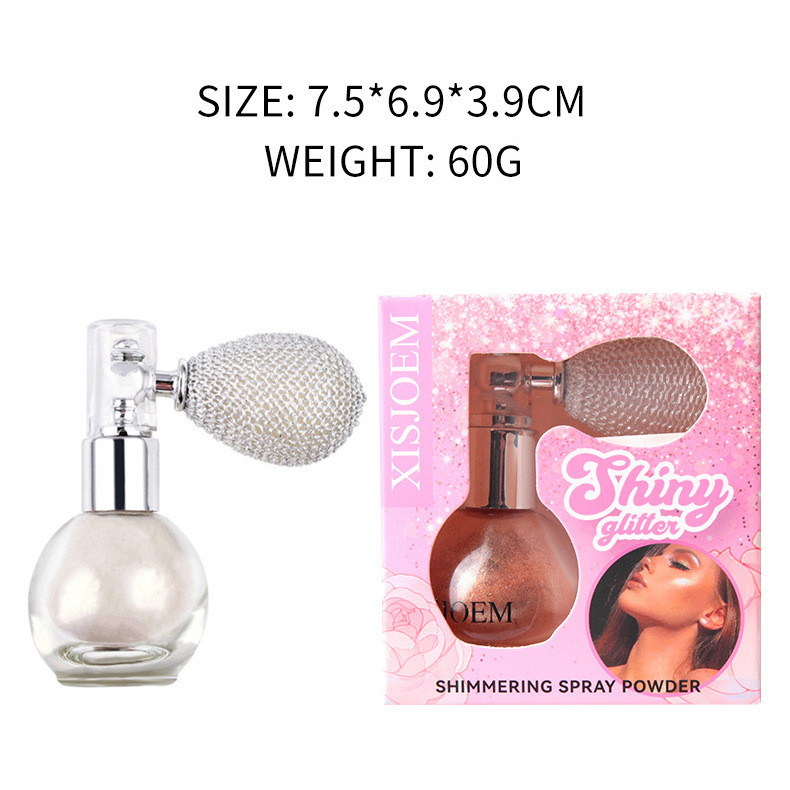 [XT] Phấn Bắt Sáng Dạng Xịt Túi Khí Nhũ Mịn Body Căng Bóng Lấp Lánh Phấn Nhũ Nhuyễn Mịn Sang Chảnh Đa Năng
