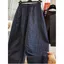 Fat MM Size Lớn Retro Kẻ Sọc Cổ Rộng Quần Dài Mắt Cá Chân, Mùa Hè Rời Phiên Bản Lớn Thẳng Ôm Hơn