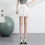 Trắng Thể Thao Ngắn Váy Nửa Chiều Dài Nữ Phong Cách Mới Tennis Yoga Chống Nắng Culottes A-Line Váy A--