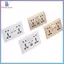 < beartwo > Wall Power Soet Universal 5 lỗ 2.1A Cổng sạc USB kép Soet Mới