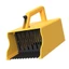 WANYEDI Blueberry Rake Scoop, Vàng Compact Berry Picker Rake, Tay cầm tiện dụng bền bỉ ABS Dụng cụ cầm tay đa năng Raspberry Harvest