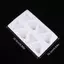 TRTR 8 Khoang Khuôn Silicon Hình Phô Mai DIY Dụng Cụ Làm Bánh Ngọt Khuôn Làm Bánh Nướng Nonsti Nhà Bếp Máy Nướng Món Tráng Miệng Mousse Khuôn VN