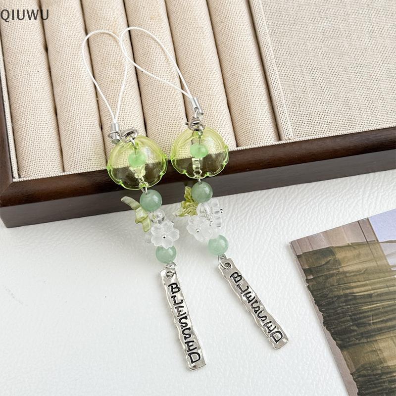 QIUWU 1 Chiếc Bellflower sel Trang Trí Ô Tô Treo Gương Chiếu Hậu Đẹp Trang Trí Cho Phong Cách.