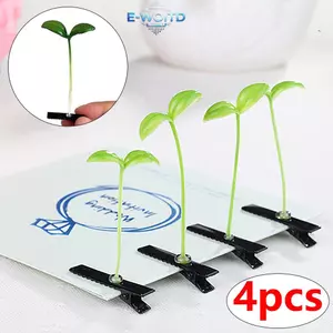 E-WOITD 4 Thời Trang Unisex Vui Cỏ Kẹp Hoa Đáng Yêu Nấm E-WOITD