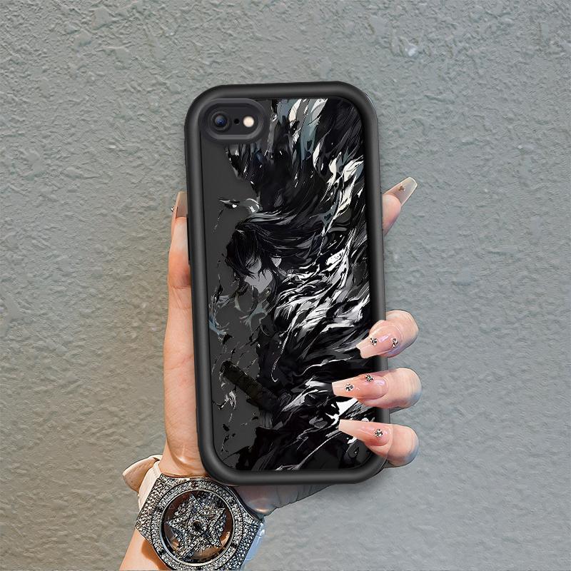 Áp dụng cho iPhone 6 6s 7 8 se2020 Plus Phụ kiện silicon hoạt hình Vỏ điện thoại mềm TPU Yuta Okkotsu Jujutsu Kaisen Sinh viên Angel Eye Ốp lưng chống sốc