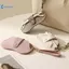 Kudosation Mềm Vải Lanchee Họa Tiết Da PU Túi Kính Mát Retro Hộp Đựng Di Động Cận Thị Khung Hộp Đựng Kính Mắt Đơn Giản Bảo Quản Kính Mắt Đẹp