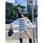 Fat MM Phong cách mới Áo thun dài tay in chữ sang trọng dành cho nữ Size lớn dáng rộng thường ngày có thể mặc