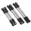 Thép không gỉ Turnbuckles Kéo Cần Liên Kết Thanh Lái Bộ Cho Traxxas Slash 2WD 1 / 10 RC Xe Nâng Cấp Phần Phụ Kiện