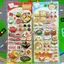 Nhà Chơi Dán Bé Trai Bé Gái Nhà Bếp Thực Phẩm Bong Bóng Dán Thực Phẩm Thịt Nướng Miếng Dán Burger Khoai Tây Stereo Dán 5.28