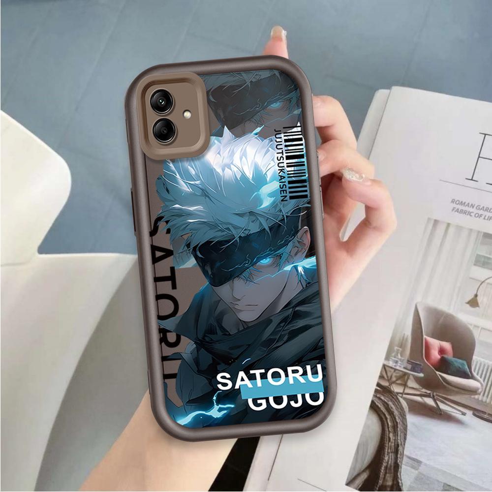 Ốp Lưng Cho Samsung A04 A05 A06 A07 4G Phim Hoạt Hình Silicon Mềm Ốp lưng TPU Jujutsu Kaisen Anime Mắt Thiên Thần Chống Sốc Ốp Lưng