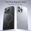 Ốp điện thoại từ tính chất lượng cao, siêu mỏng, có bề mặt mờ cho iPhone 17 / 17 Air và các mẫu 16 / 15 / 14 / 13 (Pro Max); ốp lưng cứng làm bằng nhựa PC, tích hợp.