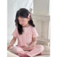 Bé Gái Mùa Hè Homewear Phù Hợp Với Hoa Mỏng Phong Cách Có Thể Mặc Bộ Đồ Ngủ Cotton Bên Ngoài 90-140 Size 3RE5