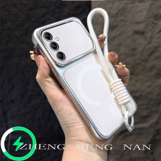 Thích hợp cho Samsung A16 Samsung A17 Samsung A26 Samsung A36 5G Samsung A56 5G vòng hút từ tính miệng C họa tiết da mới + vỏ điện thoại mềm dây tay 0060
﻿
﻿
﻿
﻿
