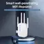 Luckyew Bộ tăng cường tín hiệu WiFi thông minh Bộ lặp hiệu quả Bộ mở rộng phạm vi có dây cho phòng ngủ Cải thiện độ ổn định và độ che phủ mạng TQ