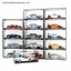 MỚI 1 Cái Trong Suốt Chống Bụi Staable Hộp Bảo Quản Không Có Xe Diecast Mô Hình Ô Tô Hộp Trưng Bày Trẻ Em Hợp Kim Xe Mô Hình Hộp Bảo Quản SKY