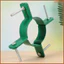 Giá đỡ cây kim loại bằng sắt đơn giản cố định cây cho ngoài trời (Đường kính 10cm, có vít) erkenai