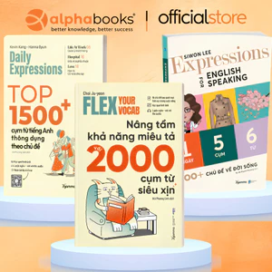 Sách - Lẻ/Combo: Top 1500+ Cụm Từ + 2000 Cụm Từ Siêu Xịn + 1 Ngày 5 Cụm 6 Từ (Gamma)