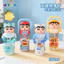 Spike Price Hoạt Hình Crayon Shin-Chan Trẻ Em Ống Hút Cốc Mini Di Động Crayon Shin-Chan tritan Chất Liệu Cốc Nước Quà Tặng