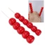 BEABOUT 2 CHIẾC Đồ trang trí Haws phủ đường, Mô phỏng bọt Trang trí táo gai, Dễ dàng đặt chi tiết tinh tế Hai kích thước Trọng lượng nhẹ Tranh tĩnh điện Chống đỡ Trang trí bàn nhà