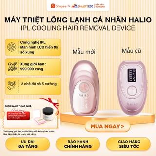 Máy triệt lông lạnh cá nhân Halio IPL Cooling Hair Removal Device - Bảo hành 2 năm