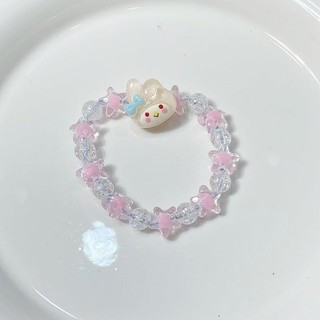 1 Vòng Vòng Đeo Tay Pha Lê Hoạt Hình Kuromi Melody Đáng Yêu Co Dãn Cho Bé Đồ Chơi Sanrio Quà Tặng Dễ Thương