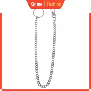 KIN Hip Hop Rock Quần Dây Xích DIY Xe Máy Jean Gothic Rock Kim Loại Dài Cho Chìa Khóa Chai