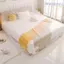 WANYEDI Vỏ bụi dùng một lần, Phim bụi nhựa PE trong suốt, Vỏ trang trí viền đàn hồi Tấm bảo vệ nhựa dày chống thấm nước Sử dụng tại nhà