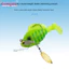 BORAGETE SwimBait, Jig Mồi bass mềm nhân tạo có móc chì, Swimbait Bass Dark Sleeper Minnow Lure