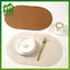SWEET Da PU Placemat Thảm trải bàn chống thấm nước và chống dầu Nhà hàng phương Tây Thảm cách nhiệt n