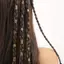 ECK Dreadlo Tóc Nhẫn Có Thể Điều Chỉnh Còng Kẹp Tóc Bím Bẩn Bím Tóc Hạt Kẹp Tóc Phụ Kiện Tóc Mũ Dành Cho Nữ Cô Gái HOT