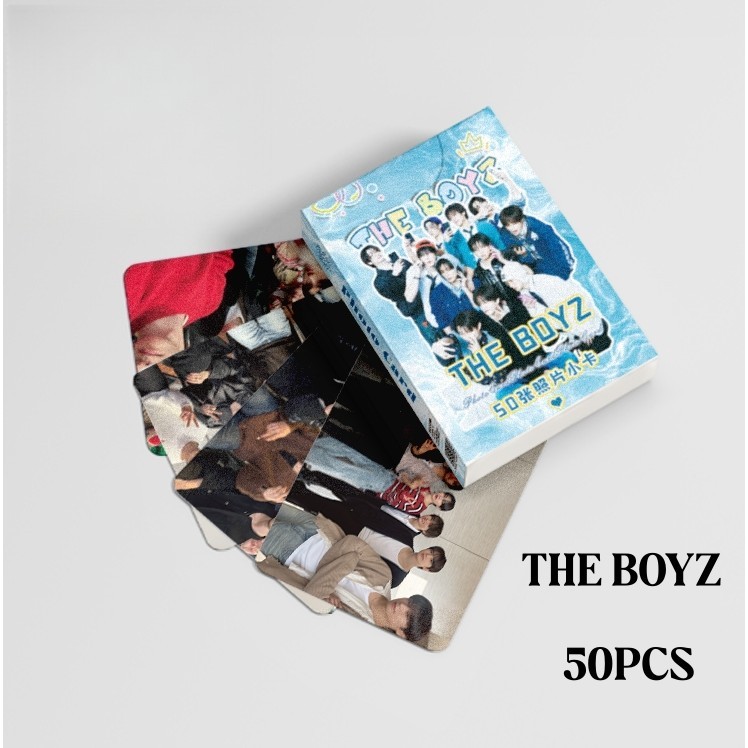 Bộ 50 Thẻ Lomo Hình ba chiều Laser Boyz BẰNG Bưu thiếp JACOB KEVIN MỚI Q ERIC Photocards YM