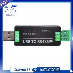 Bộ chuyển đổi USB sang RS485 Mô-đun giao tiếp Phụ kiện điện tử có đèn báo Bộ chuyển đổi USB sang RS485 Ndustrial FT232