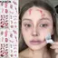 KANGN 1 / 4 Miếng Dán Hình Xăm Tạm Thời Nứt Vết Thương, Thực Tế Lâu Dài Cosplay Cánh Tay Mắt Cá Chân Hình Xăm Hình Xăm, Quà Tặng Hình Xăm Giả Chống Thấm Nước
