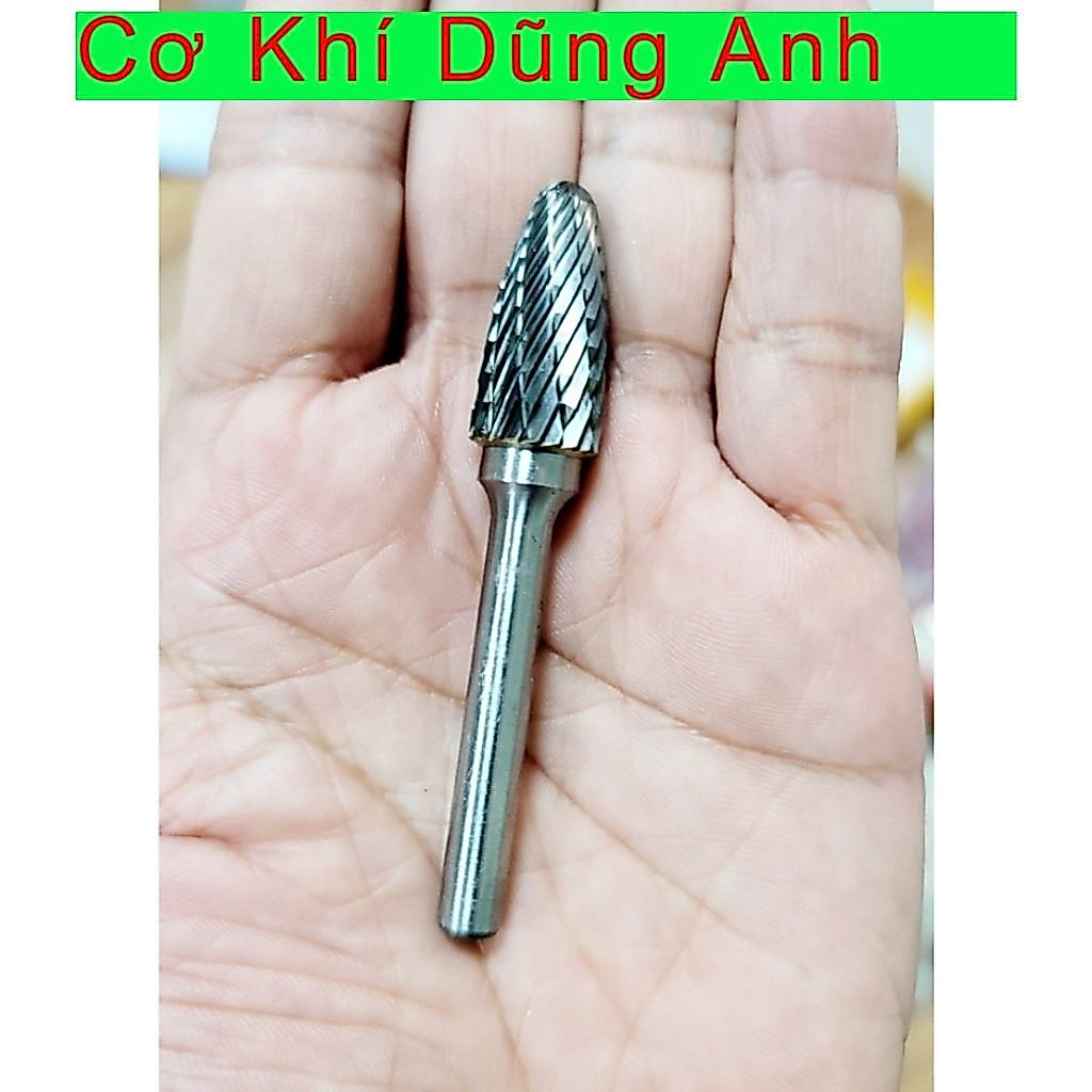 Đầu mài hợp kim Fx (đầu đạn) - mũi doa hợp kim Fx cán 3mm