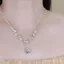 Siêu Nhấp Nháy Zircon Thoát Khỏi Vòng Cổ Công Chúa Nữ Cao Cấp Ánh Sáng Sang Trọng Niche Tính Khí Tinh Tế Clavi