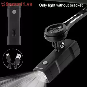 Đèn pha xe đạp chống nước có thể sạc lại ZK USB Đèn pin đi xe đạp sáng cao 3 chế độ VN