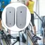 2x Bàn đạp máy bước cầu thang Thiết bị tập thể dục ổn định cho phòng tập thể dục trong nhà tại nhà