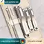 < YEI > Dụng cụ làm móng tay Bộ 5 10 chiếc có túi da xoay Lý tưởng cho du lịch và chải lông tại nhà Mới