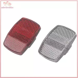 THÊM Xe Đạp Nhựa Phản Quang Đuôi Đèn Phản Quang Cảnh Báo Phía Trước Và Phía Sau Đèn Đuôi BSS