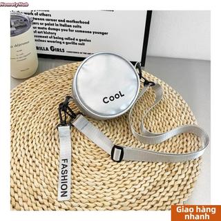 [Vận chuyển nhanh] Túi đeo chéo trẻ em HOMELYHUB, Túi đeo vai trẻ em bằng da PU tròn, Đồng xu trẻ em Mini bền bỉ